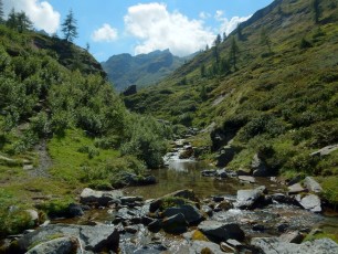Sentiero Laris di sopra - Lago Vercoche (Valle d'Aosta IT)