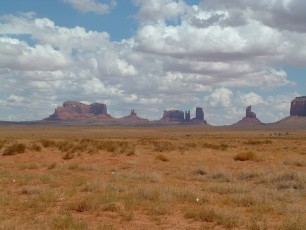 Verso la Monument Valley (Arizona US)
