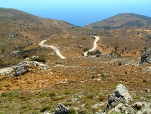 Strada per Prodromi (Creta GR)