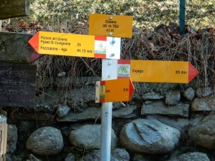 Sentiero Monteggia- Poggio Sant'Elsa (Lombardia IT)