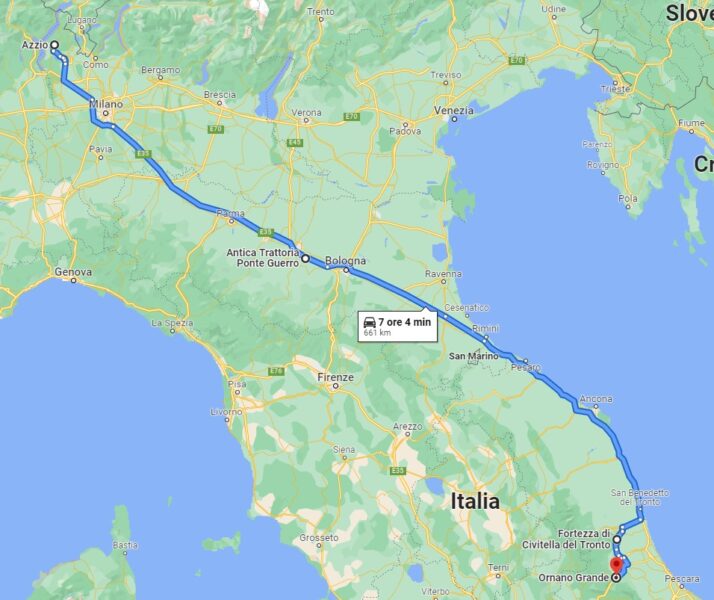 Arrivo in Abruzzo | mondomuslo